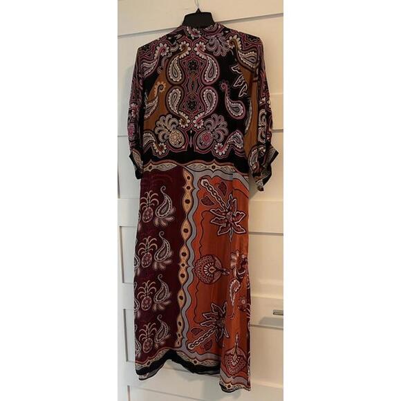 $280 FARM Rio Sweet Mermaids Midi Dress Size Small - Picture 4 of 9